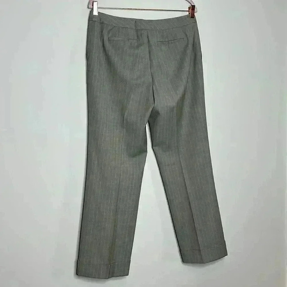 Ann Taylor Gray Stripped Pant Suit - Picture 8 of 9